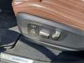 View of control buttons for electric seat adjustment