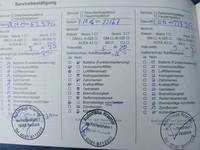 Attestation d'entretien