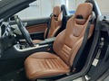 View of front seats
