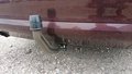View of trailer tow-bar hitch