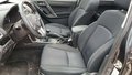 View of front seats
