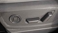 View of control buttons for electric seat adjustment