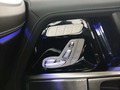 View of control buttons for electric seat adjustment