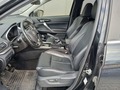 View of front seats