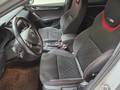 View of front seats