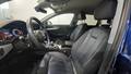 View of front seats
