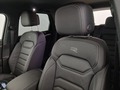 View of front seats
