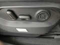 View of control buttons for electric seat adjustment