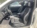 View of front seats