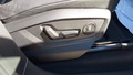 View of control buttons for electric seat adjustment