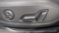View of control buttons for electric seat adjustment