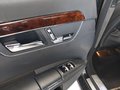 View of control buttons for electric rear seat adjustment