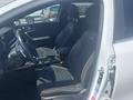 View of front seats