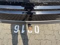 View of trailer tow-bar hitch