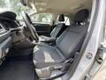 View of front seats