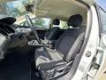 View of front seats