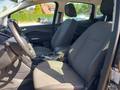 View of front seats