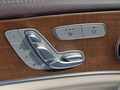 View of control buttons for electric seat adjustment