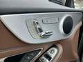 View of control buttons for electric seat adjustment