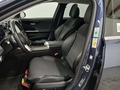 View of front seats