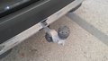 View of trailer tow-bar hitch