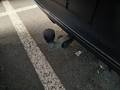 View of trailer tow-bar hitch