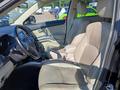 View of front seats