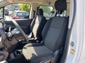 View of front seats