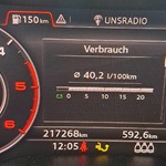Вид на приборную панель