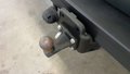 View of trailer tow-bar hitch
