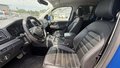 View of front seats