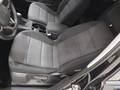 View of front seats