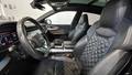 View of front seats