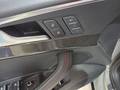 View of control buttons for electric seat adjustment
