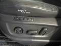 View of control buttons for electric seat adjustment