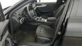 View of front seats