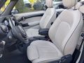 View of front seats