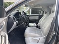 View of front seats