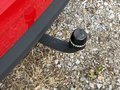 View of trailer tow-bar hitch