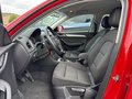 View of front seats