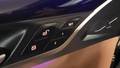 View of control buttons for electric seat adjustment