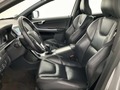 View of front seats