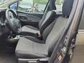 View of front seats