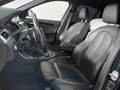 View of front seats