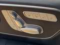 View of control buttons for electric seat adjustment