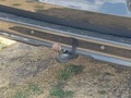 View of trailer tow-bar hitch