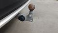 View of trailer tow-bar hitch