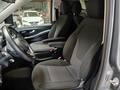 View of front seats
