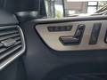 View of control buttons for electric seat adjustment