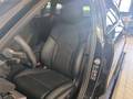 View of front seats